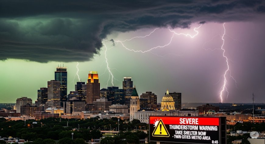 Minnesota Severe Weather Alerts: Thunderstorms Bring Hail and Gusty Winds Overnight