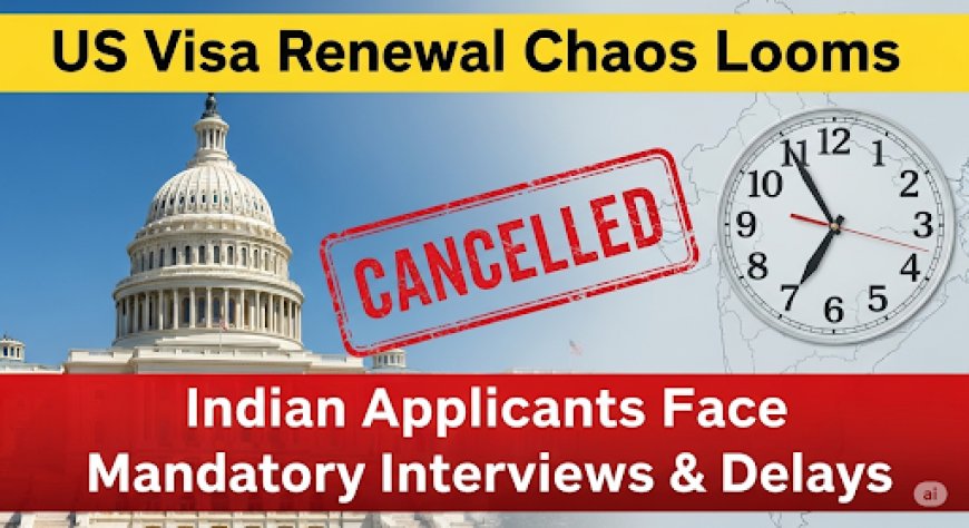US Visa Dropbox Program Ends: Massive Delays Feared for Indian Applicants