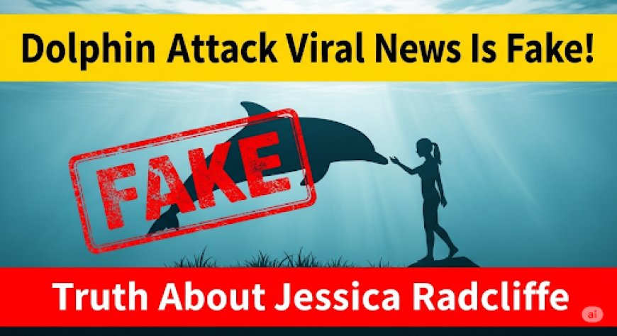डॉल्फिन हमले की वायरल खबर फर्जी! Jessica Radcliffe की सच्चाई का पर्दाफाश