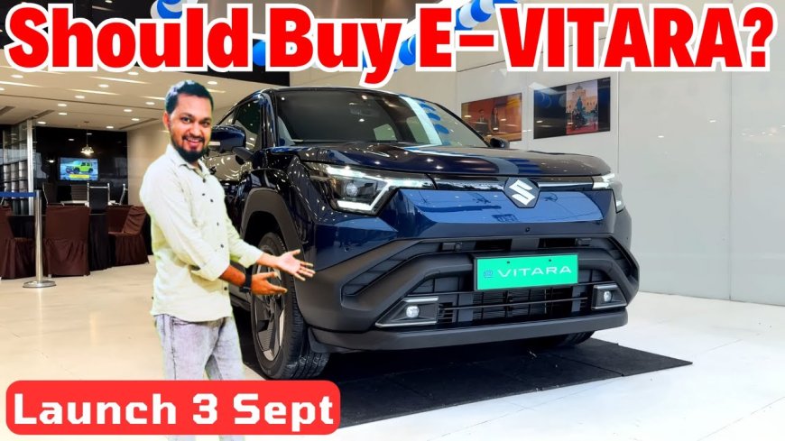 e-Vitara 2025 लॉन्च: Maruti Suzuki की पहली EV, 500 KM रेंज और ADAS Level 2 के साथ भारतीय सड़कों पर होगी राज!