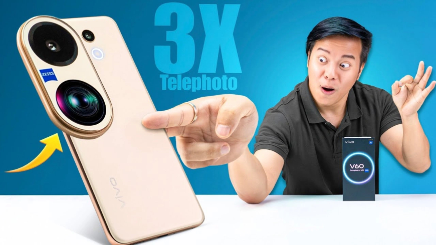 Vivo V60 का बड़ा खुलासा: दमदार ZEISS कैमरा, Snapdragon 7 Gen 4 और 90W चार्जिंग, जानिए सब कुछ!