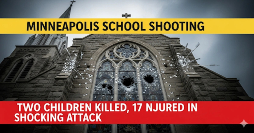 Breaking: Deadly Minneapolis Catholic School Shooting Leaves Two Children Dead, 17 Injured During First Week of School Mass