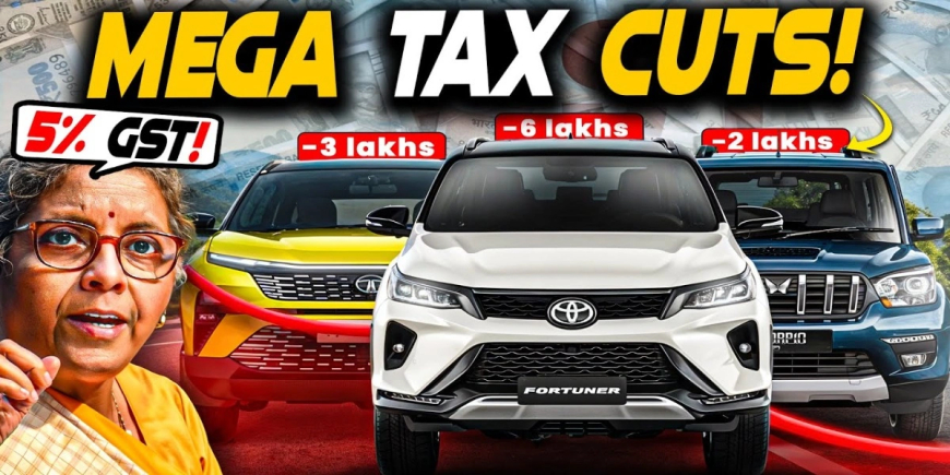 Cars GST Cut: Fortuner, Scorpio, WagonR कितनी सस्ती? बड़ा खुलासा!