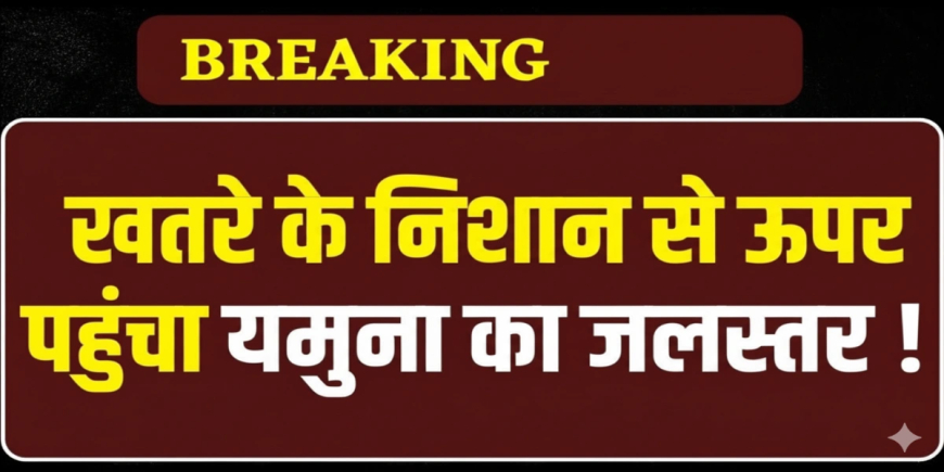 Yamuna water level: फरीदाबाद में यमुना जलस्तर खतरे के निशान से ऊपर, किसानों को बड़ा झटका, जानिए पूरी खबर