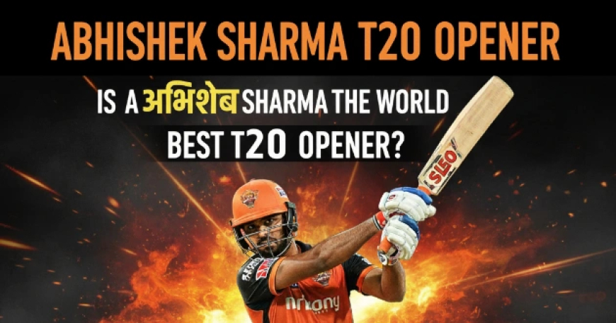 Abhishek Sharma T20 Opener: क्या अभिषेक शर्मा हैं दुनिया के बेस्ट टी20 ओपनर? विस्फोटक बल्लेबाजी से मचाया कोहराम!