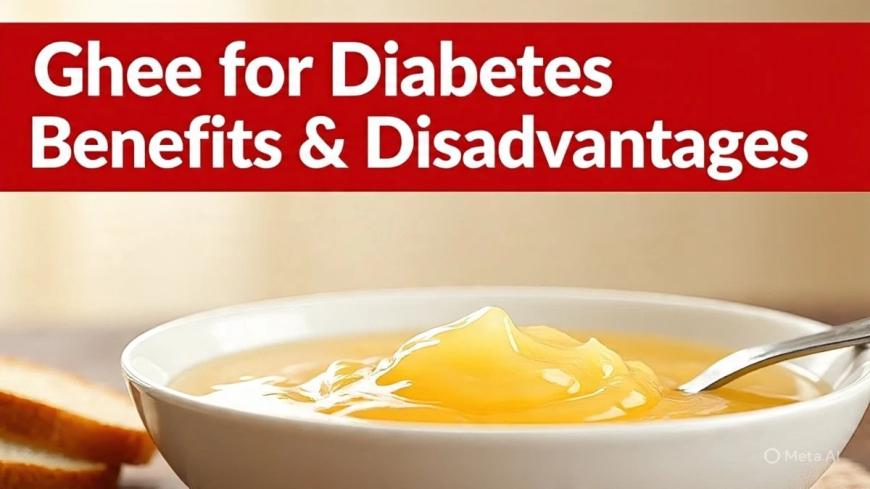 Ghee for Diabetes: डायबिटीज मरीज ऐसे खाएं घी, शुगर रहेगी कंट्रोल में; हाई कार्ब फूड्स भी नहीं बढ़ाएंगे ब्लड ग्लूकोज