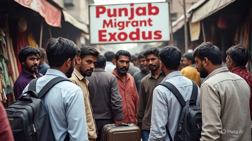 Migrants Exodus: 1 लाख बिहारी और यूपी के मजदूर पंजाब छोड़कर भागे, क्यों थमी फैक्ट्रियां और खेतों में बर्बाद हो रही फसल?